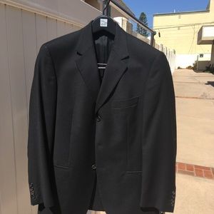 Hugo Boss 3 Button Black Sport Suit Jacket
